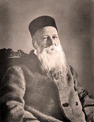 Portrait of Henry Dunant, Swiss philanthropist and co-founder of the International Committee of the Red Cross