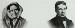 Portraits of Anne-Antoinette Dunant-Colladon and Jean-Jacques Dunant, parents of Henri Dunant