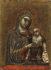 Madonna and Child religious painting by Barnaba da Modena