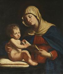 Painting of Madonna and Child by Benedetto Gennari the Younger