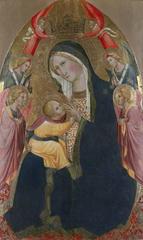 Madonna of Humility with Adoring Angels painted by Agnolo Gaddi