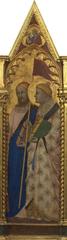 Painting of Saints James Major and Stephen by Bernardo Daddi