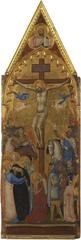 The Crucifixion polyptych panel by Bernardo Daddi