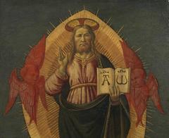 God the Father in an Attitude of Benediction painting by Biagio d'Antonio