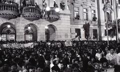 Reading of the Letter to the Brazilians at Largo de São Francisco in São Paulo