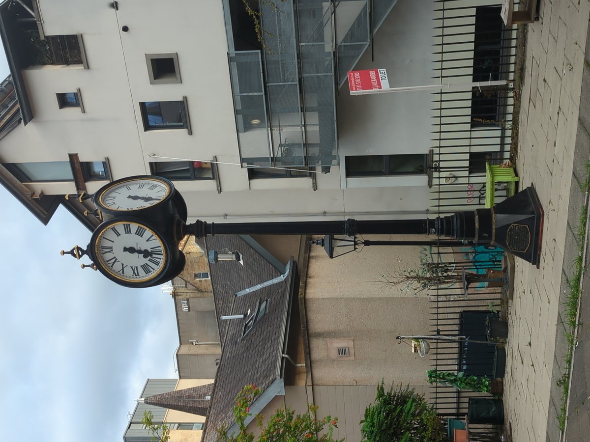 Tron Square Clock in Edinburgh United Kingdom