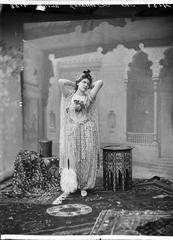 French actress Jane Demarsy as Almée in Mon oncle Barbassou 1892