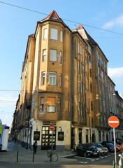Népszínház utca street view in Budapest