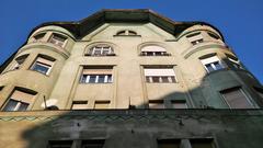Népszínház utca street view in Budapest