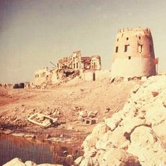 Darien Castle with coastline and sea under it