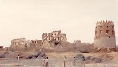 One of the towers of Darin Castle and Al-Fayhani Palace