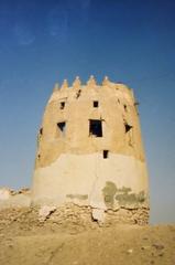 View of Darin Castle Tower before collapse
