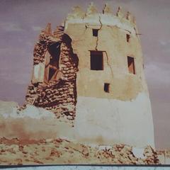 Side view of Darin Castle Tower before its collapse