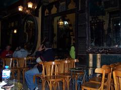 Fishawy Cafe in Cairo during winter
