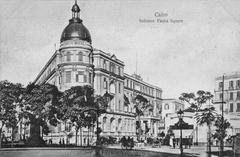 Savoy Hotel Cairo Soliman Pacha Square historic building before 1900