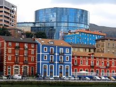 View of Barrio de Olabeaga in Basurtu-Zorrotza district, Bilbao
