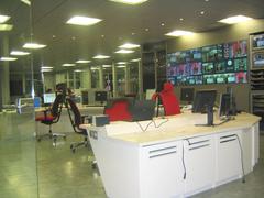 Partial view of the continuity area of ETB facilities in Bilbao, Basque Country, Spain