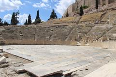 Theater of Dionysos at the Acropolis in Athens Greece