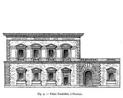 Pandolfini Palace in Florence designed by Raphael, begun in 1520