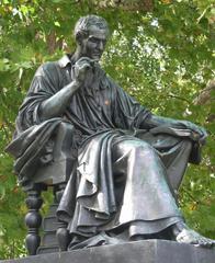 Statue of Jean-Jacques Rousseau in Geneva