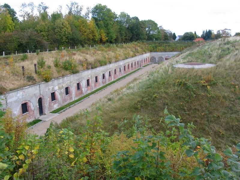 Garderhøj Fort infantry barracks building