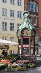 Coffee-to-go kiosk in Copenhagen Denmark