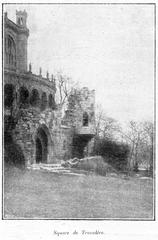 Clément Maurice painting en plein air in Square du Trocadère Paris 1897