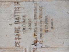 Cesare Battisti honored by the provincial council of Siracusa, 1919