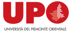 Università del Piemonte Orientale logo with stylized 'UPO' letters