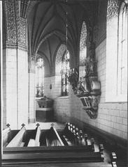 Erik XIV's tomb in the southern aisle of Västerås Cathedral interior