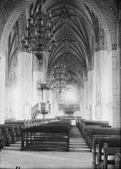 Interior view of the Västerås Cathedral nave