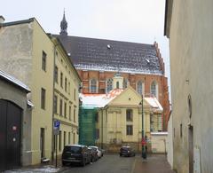 Trinity Church in Kraków exterior view