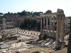 Temple of Vespasian and Titus in Forum Romanum