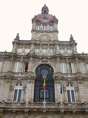 A Coruña City Hall building in Spain