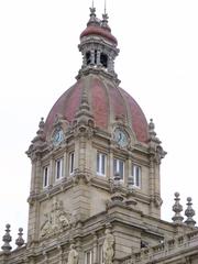 A view of A Coruña city hall building