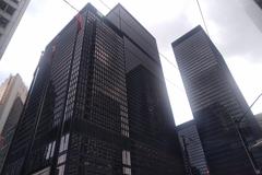 Toronto Financial District office towers skyline