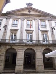 Provincial Library of the Deputation of A Coruña building exterior with modern and classic architectural elements