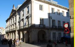 Facade of the Rosalía de Castro Theater in A Coruña, Galicia