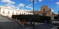 Palazzo Vescovile and Church of Santissimo Salvatore in Noto