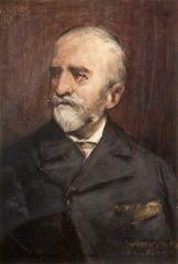 Portrait of Walter Jenks Morgan (1847-1924) by artist H. Weiss