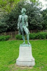 Portrait of Charles-Joseph de Ligne by John Cluysenaar in Egmont Park Brussels