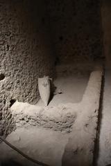 Ruins of the ancient Roman city of Pompeii preserved by volcanic ash from Mt. Vesuvius eruption