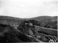 View of Pál-völgy quarry in 1910