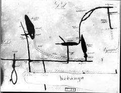 Old map of Pál-völgy Cave from 1910