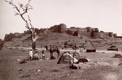 Photograph of Jhansi Fort in 1882 taken by Lala Deen Dayal