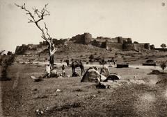 Raja Lala Deen Dayal photograph of Jhansi Fort