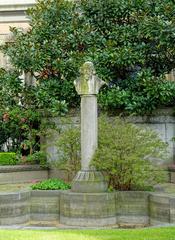 Bust of François-Auguste Gevaert by Pieter Braecke at Royal Conservatory of Brussels