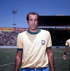 Gérson playing in the 1970 FIFA World Cup