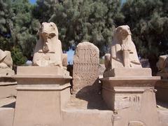 Stele Of Seti Ii In Karnak