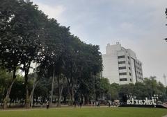 Walking tour event at Lapangan Banteng, Central Jakarta City during Creatio Cognito 2024